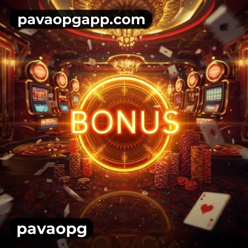 pavaopg bônus R$5.000 + 500 giros - Rollover 35x, prazo 30 dias, 38% taxa conversão